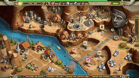 Adelantado: 4 Aztec Skulls screenshot 2