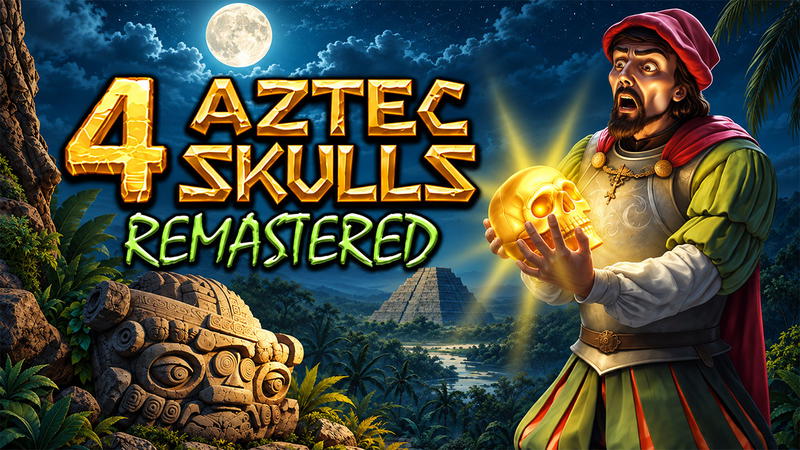 4 Aztec Skulls Remastered