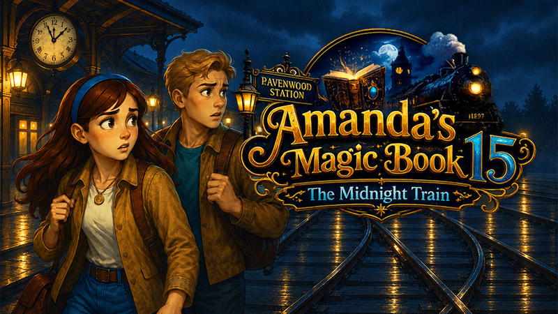 Amanda's Magic Book 15: The Midnight Train