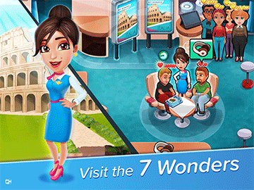 Amber's Airline: 7 Wonders screenshot 1
