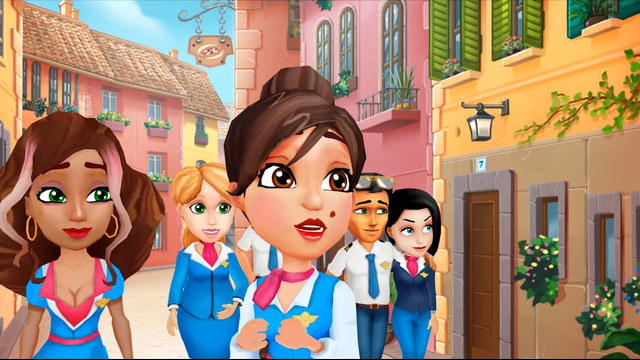 Amber's Airline: 7 Wonders screenshot 2