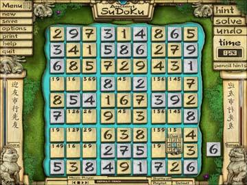 Ancient Sudoku screenshot 1