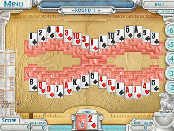 Ancient Tripeaks 2 screenshot 2