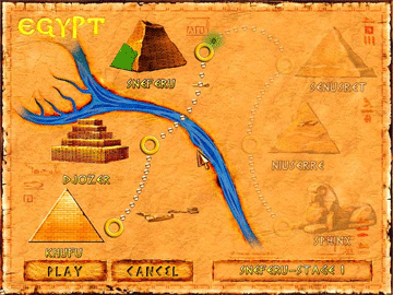 Brickshooter Egypt screenshot 2