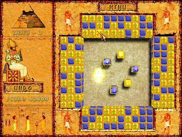 Brickshooter Egypt screenshot 1