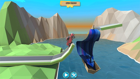 Bridge Builder Racer screenshot 1