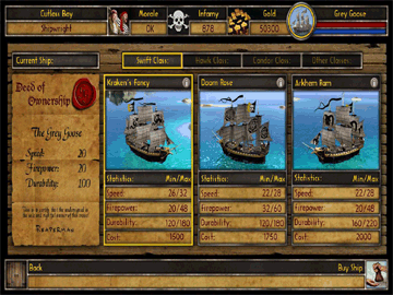 Buccaneer: The Pursuit of Infamy screenshot 1