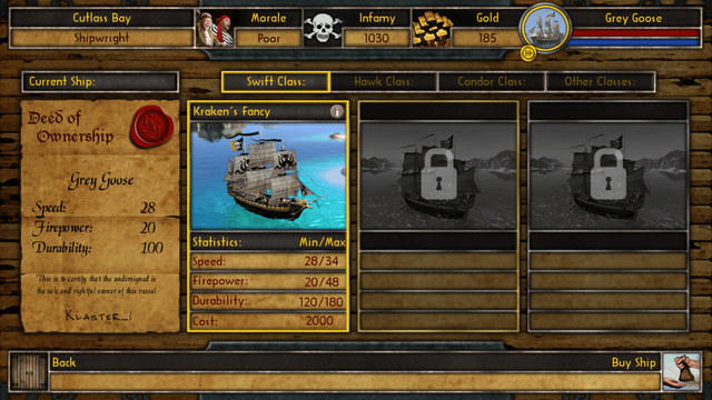 Buccaneer: The Pursuit of Infamy screenshot 1