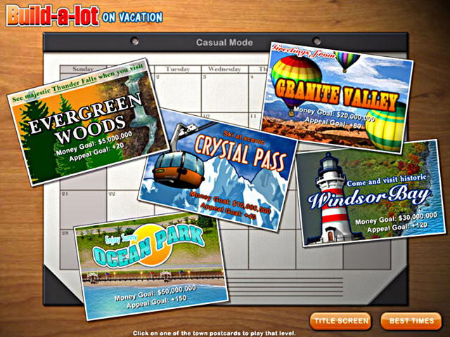 Build-a-lot: On Vacation screenshot 2