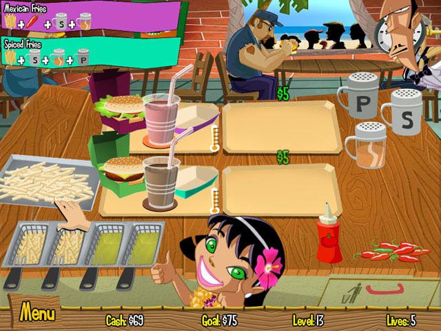 Burger Island screenshot 1