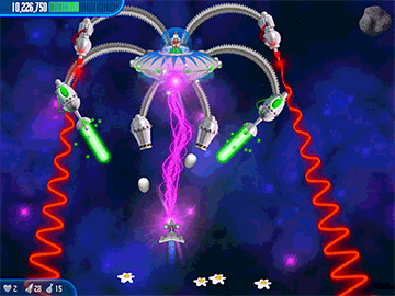 Chicken Invaders: Revenge of the Yolk screenshot 2