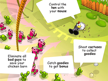 Chicken Rush Deluxe screenshot 2