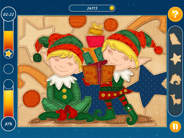 Christmas Mosaic Puzzle screenshot 1