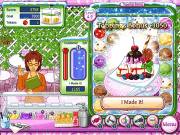 Cindy's Sundaes screenshot 1