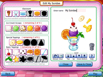 Cindy's Sundaes screenshot 2