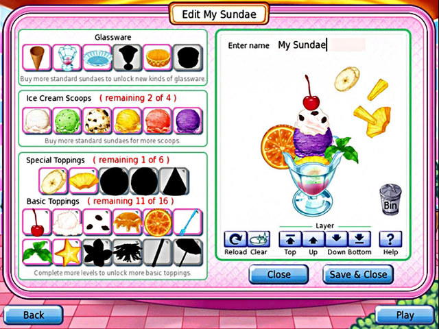 Cindy's Sundaes screenshot 2