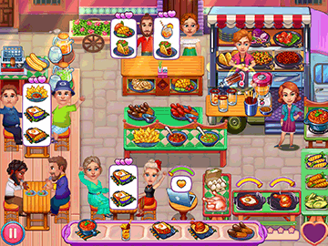 Claire's Cruisin' Cafe: Fest Frenzy screenshot 1