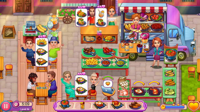 Claire's Cruisin' Cafe: Fest Frenzy screenshot 1