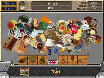 Clutter gameplay screenshot
