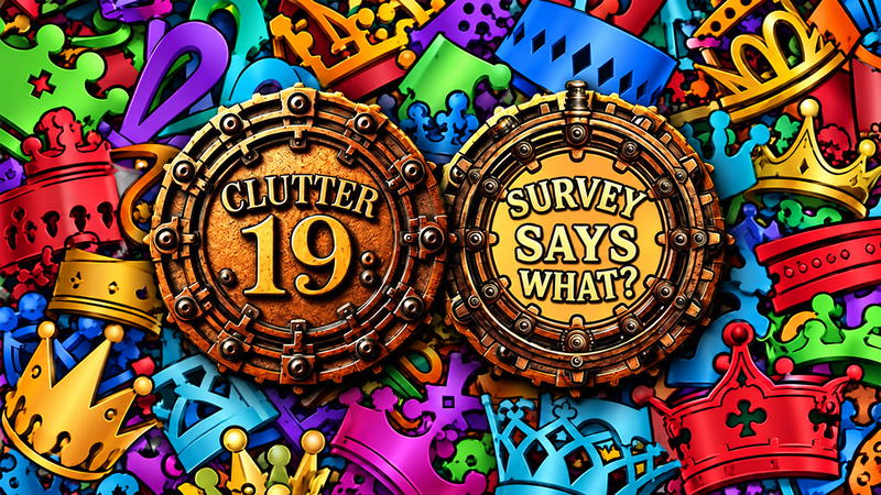Clutter 19: Survey Says What?