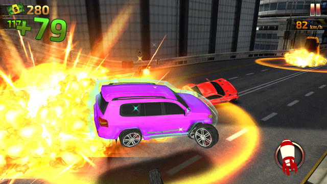 Crash and Burn Racing screenshot 1
