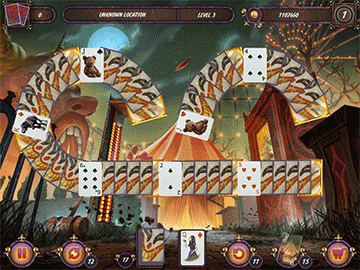 Dark Solitaire: Mystical Circus screenshot 2
