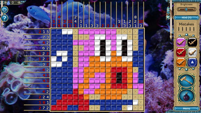 Daydream Mosaics 4: Shades of Blue screenshot