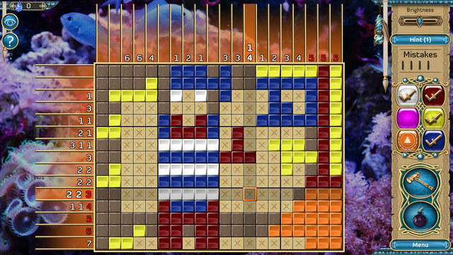 Daydream Mosaics 4: Shades of Blue screenshot 2
