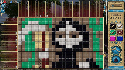 Daydream Mosaics 5: Crimson Veil gameplay screenshot