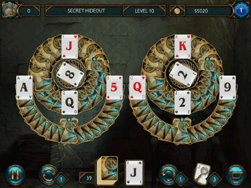 Detective Solitaire: Inspector Magic and the Forbidden Magic screenshot 1