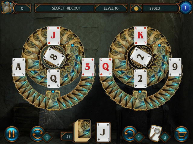 Detective Solitaire: Inspector Magic and the Forbidden Magic screenshot