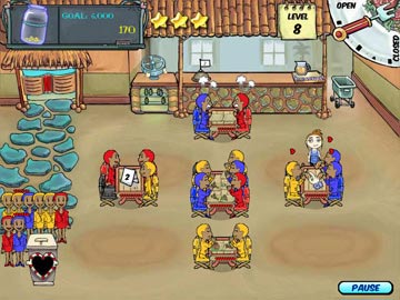 Diner Dash screenshot 2