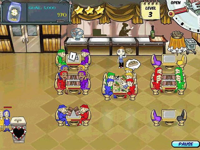 Diner Dash screenshot 1