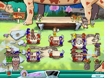 Diner Dash: Flo Through Time screenshot 1
