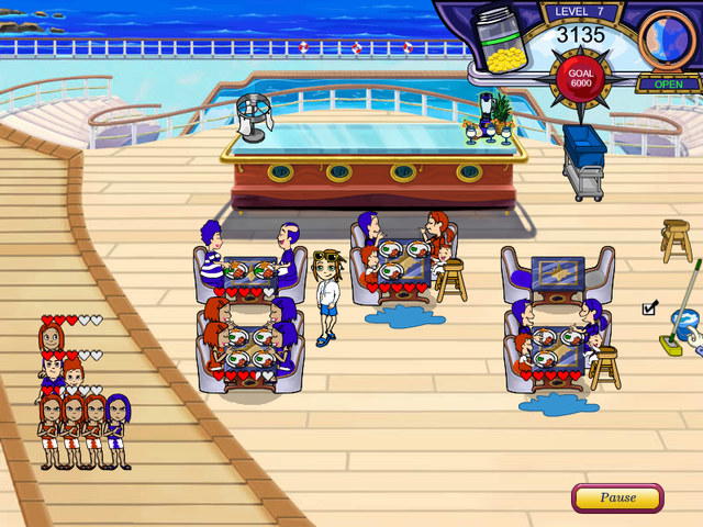 Diner Dash: Flo on the Go screenshot 1