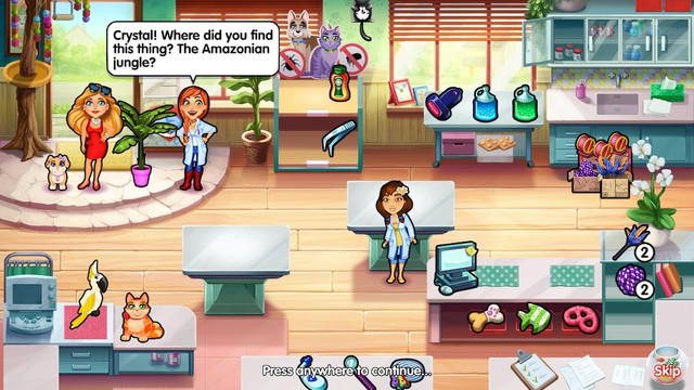 Dr. Cares: Amy's Pet Clinic screenshot 1