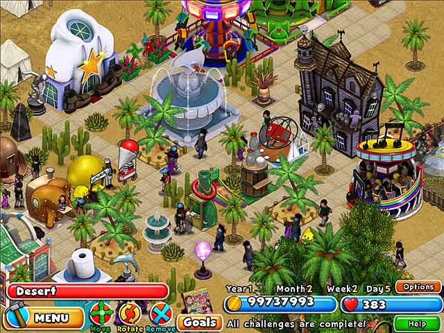 Dream Builder: Amusement Park screenshot 2