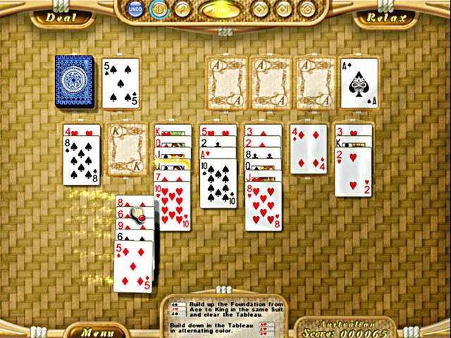 Dream Vacation Solitaire screenshot 2