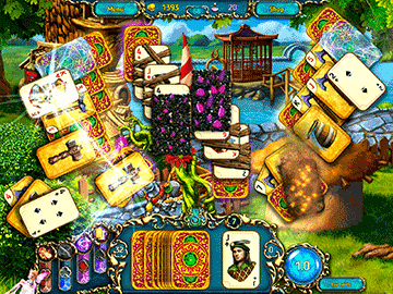 Dreamland Solitaire: Dragon's Fury screenshot 1