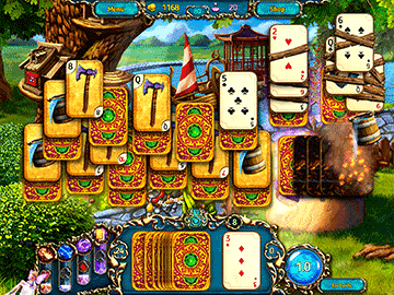Dreamland Solitaire: Dragon's Fury screenshot 2