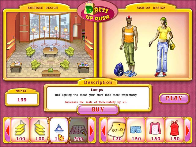 Dress Up Rush screenshot 2