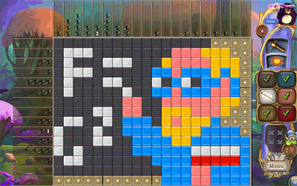 Fantasy Mosaics 30: Camping Trip screenshot 2