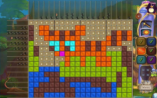Fantasy Mosaics 30: Camping Trip screenshot