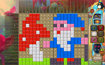 Fantasy Mosaics 31: First Date gameplay screenshot