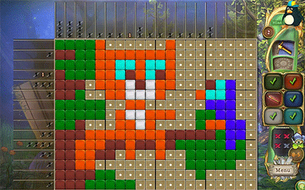 Fantasy Mosaics 33: Inventor's Workshop gameplay screenshot