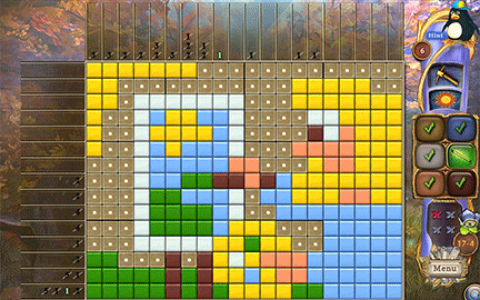 Fantasy Mosaics 35: Day at the Museum screenshot 2