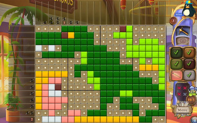 Fantasy Mosaics 35: Day at the Museum screenshot