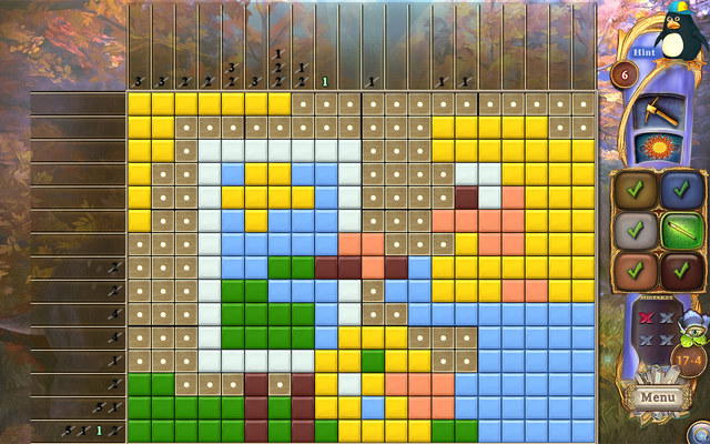 Fantasy Mosaics 35: Day at the Museum screenshot 2