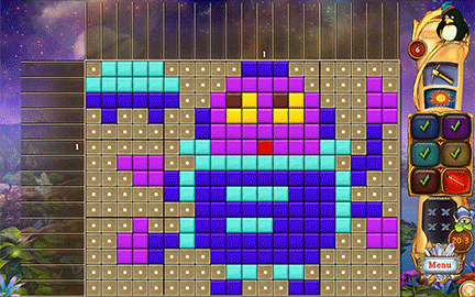 Fantasy Mosaics 40: Alien Abduction screenshot 1