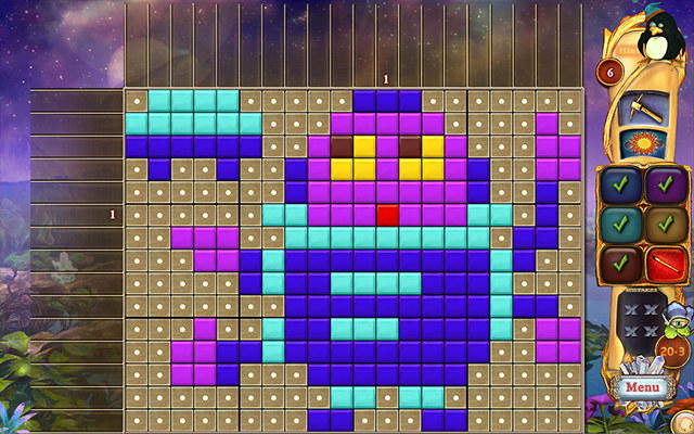 Fantasy Mosaics 40: Alien Abduction screenshot